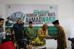 RS Mata Serang Ahmad Wardi Bentuk Sinergi Wakaf Dompet Dhuafa dengan BWI