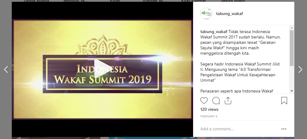Indonesia Wakaf Summit 2019