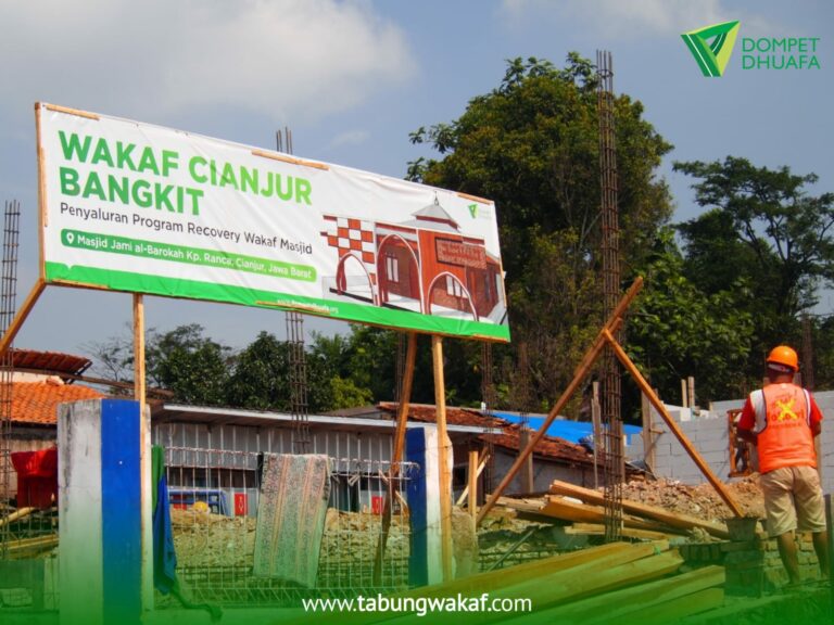Wakaf Masjid, Program Wakaf Cianjur Bangkit